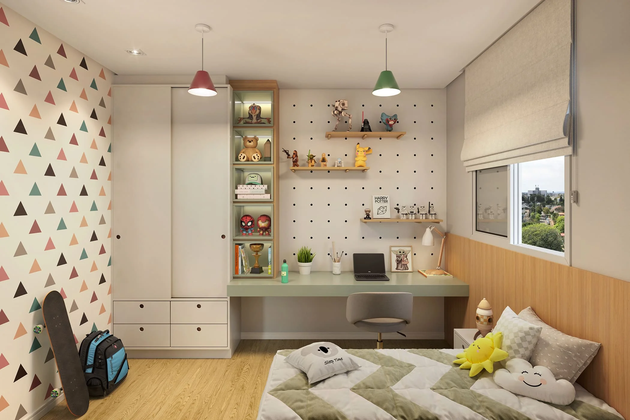 Dormitório Infantil Apartamento 47m²